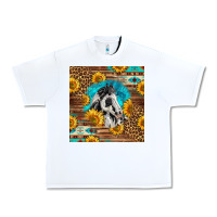White western paint horse Urban Heavy Tee - LillyAllenDesigns