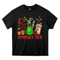 Black pharmacy tech christmas Heavy Core Tee - FaDigitalArtStudio