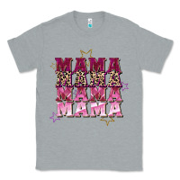 Heather Grey Mama mama mama mama Mother's Day Classic Tee - FaDigitalArtStudio