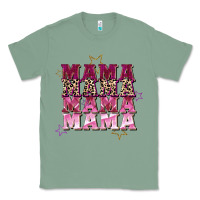 Sage Mama mama mama mama Mother's Day Classic Tee - FaDigitalArtStudio