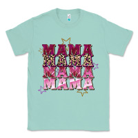 Seafoam Mama mama mama mama Mother's Day Classic Tee - FaDigitalArtStudio