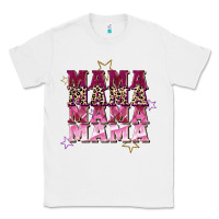 White Mama mama mama mama Mother's Day Classic Tee - FaDigitalArtStudio