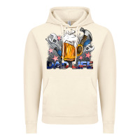 Vintage Artic dad life beer and tools Vintage Hoodie - BarkalooDesign