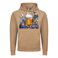 Vintage Coffee dad life beer and tools Vintage Hoodie - BarkalooDesign