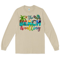 Mushroom the beach is calling Long Sleeve Tee - Artiststas