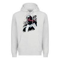 Dove Grey VENOM ART Premium Hoodie - DesigneFamous