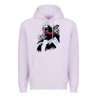 Lilac VENOM ART Premium Hoodie - DesigneFamous