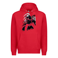 Red VENOM ART Premium Hoodie - DesigneFamous