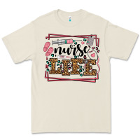 Bone Nurse life leopard frame Premium Tee - LillyAllenDesigns