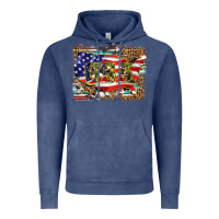 Vintage Denim western america map usa Vintage Hoodie - BarkalooDesign