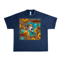 Navy arabian horse Urban Heavy Tee - LillyAllenDesigns