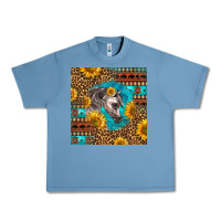 Pebble Blue arabian horse Urban Heavy Tee - LillyAllenDesigns