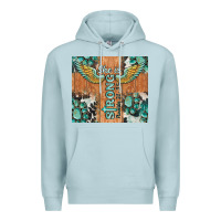 Blue Mist she is strong tumbler Premium Hoodie - BarkalooDesign