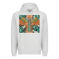 Dove Grey she is strong tumbler Premium Hoodie - BarkalooDesign
