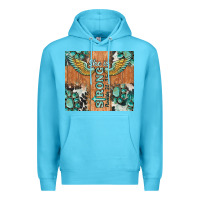 Ocean Blue she is strong tumbler Premium Hoodie - BarkalooDesign