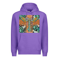 Purple she is strong tumbler Premium Hoodie - BarkalooDesign