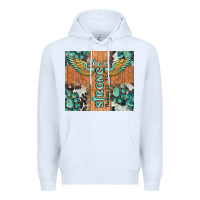 White she is strong tumbler Premium Hoodie - BarkalooDesign