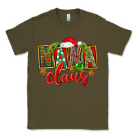 Army Green Christmas Nana Claus Mother's Day Classic Tee - FaDigitalArtStudio