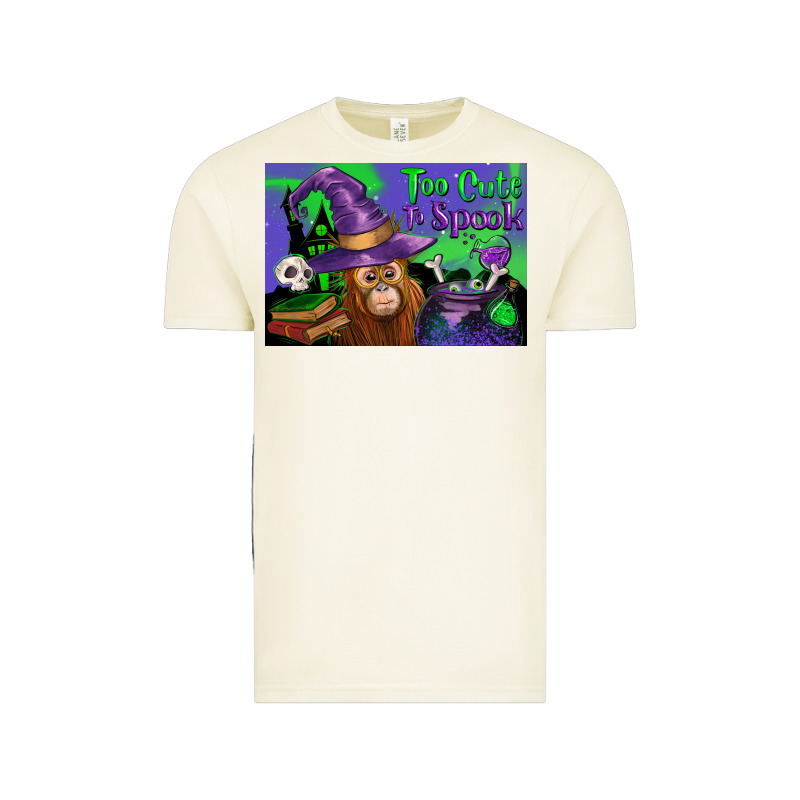 Too Cute To Spook Baby Orangutan Vintage Tee by LillyAllenDesigns | Teevron