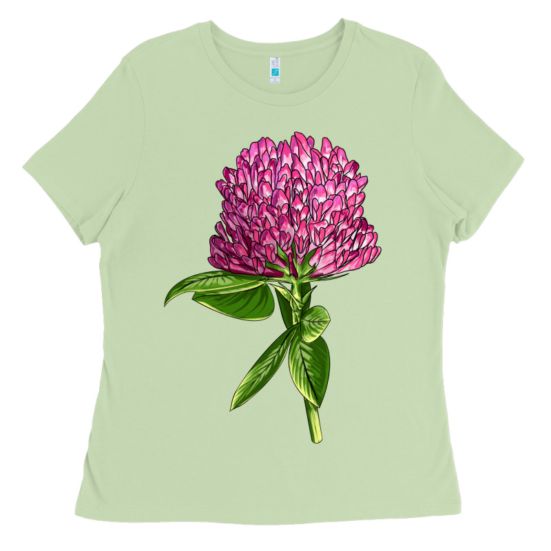 Red Clover Illustrations Ladies Tee by LillyAllenDesigns | Teevron