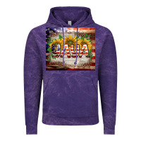 Cloud Purple patriotic yaya tumbler Vintage Hoodie - BarkalooDesign