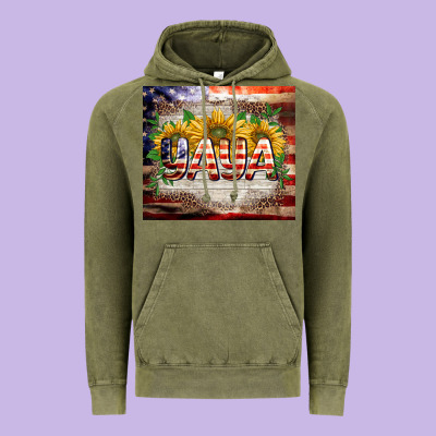 Patriotic Yaya Tumbler Vintage Hoodie Designed By Barkaloodesign