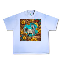 Grape Ice arabian horse Urban Heavy Tee - LillyAllenDesigns