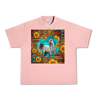 Salmon arabian horse Urban Heavy Tee - LillyAllenDesigns