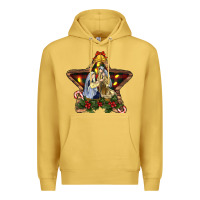 Antique Gold christmas baby jesus oh holly night Premium Hoodie - RanaPortraitStore
