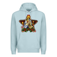 Blue Mist christmas baby jesus oh holly night Premium Hoodie - RanaPortraitStore