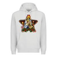 Dove Grey christmas baby jesus oh holly night Premium Hoodie - RanaPortraitStore