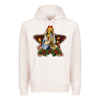 Pale Pink christmas baby jesus oh holly night Premium Hoodie - RanaPortraitStore
