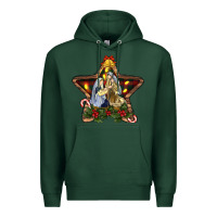 Sports Green christmas baby jesus oh holly night Premium Hoodie - RanaPortraitStore