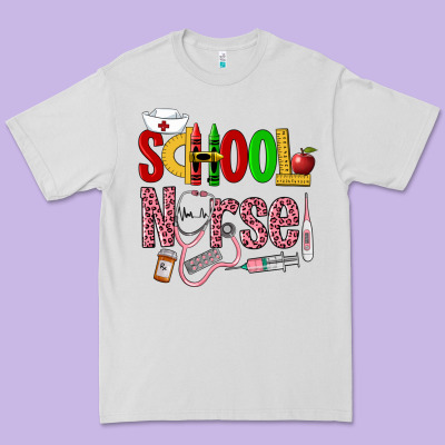 School Nurse Premium Tee Designed By Lillyallendesigns