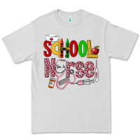 Dove Grey School Nurse Premium Tee - LillyAllenDesigns