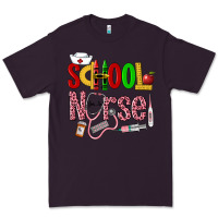 Plum School Nurse Premium Tee - LillyAllenDesigns