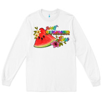 White sweet summer time Long Sleeve Tee - Artiststas