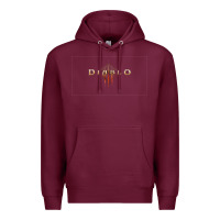 Burgundy #diablo Premium Hoodie - DesigneFamous