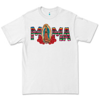 White Mama Our Lady Premium Tee - CowhideDigitalArt