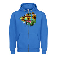 True Royal Colima State Of Mexico Map Zipper Hoodie - RanaPortraitStore