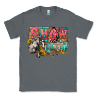 Charcoal Heather Show mom horse Mother's Day Classic Tee - FaDigitalArtStudio