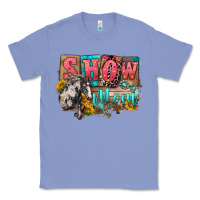Colony Blue Show mom horse Mother's Day Classic Tee - FaDigitalArtStudio