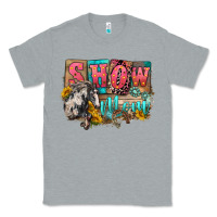 Heather Grey Show mom horse Mother's Day Classic Tee - FaDigitalArtStudio