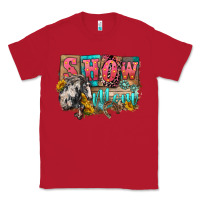 Red Show mom horse Mother's Day Classic Tee - FaDigitalArtStudio