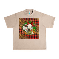 French Oak cute baby calf christmas Urban Heavy Tee - LillyAllenDesigns