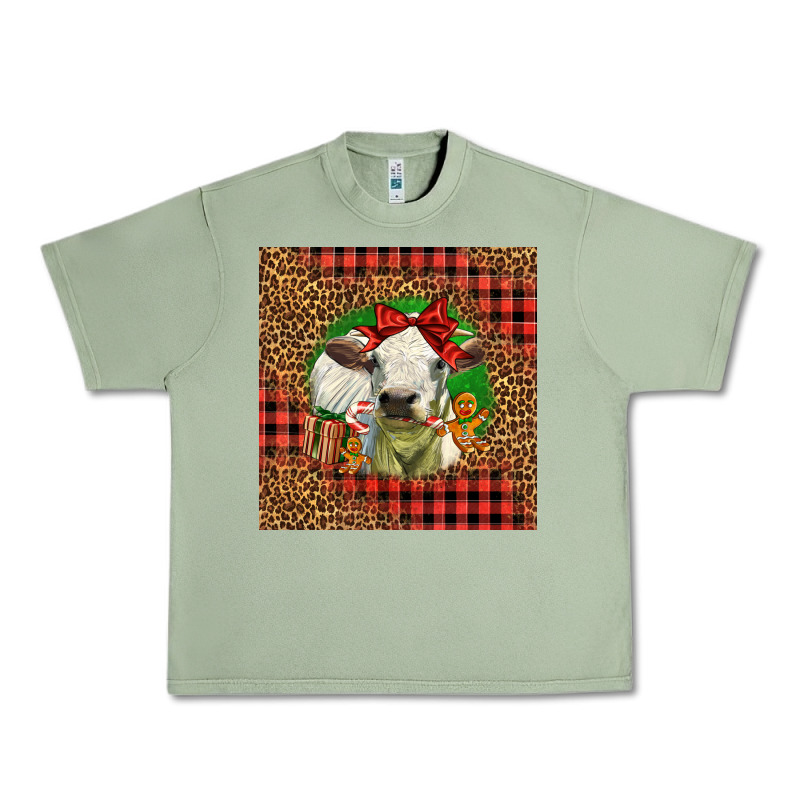 Cute Baby Calf Christmas Urban Heavy Tee by LillyAllenDesigns | Teevron