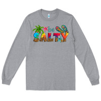 Heather Grey be salty Long Sleeve Tee - Artiststas