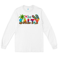 White be salty Long Sleeve Tee - Artiststas