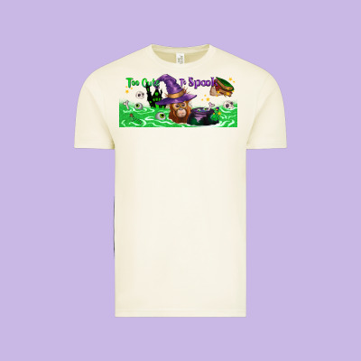 Too Cute To Spook Baby Orangutan Vintage Tee Designed By Lillyallendesigns