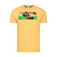 Vintage Mustard Too Cute To Spook Baby Orangutan Vintage Tee - LillyAllenDesigns